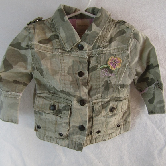 baby girl camo jacket